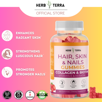 Hair, Skin & Nail Gummies – image 3