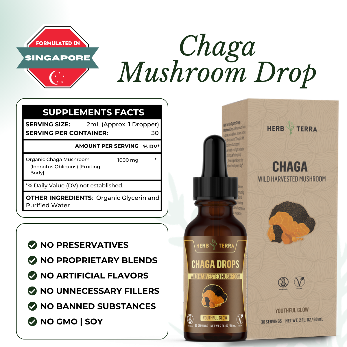 Chaga Mushroom Drops – image 6