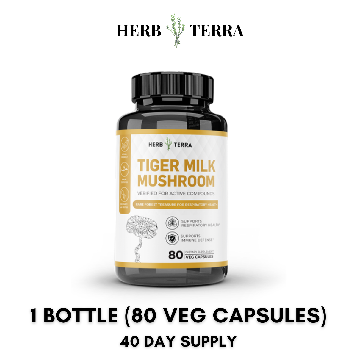 Tiger Milk Mushroom 虎乳芝 – 1 Bottle