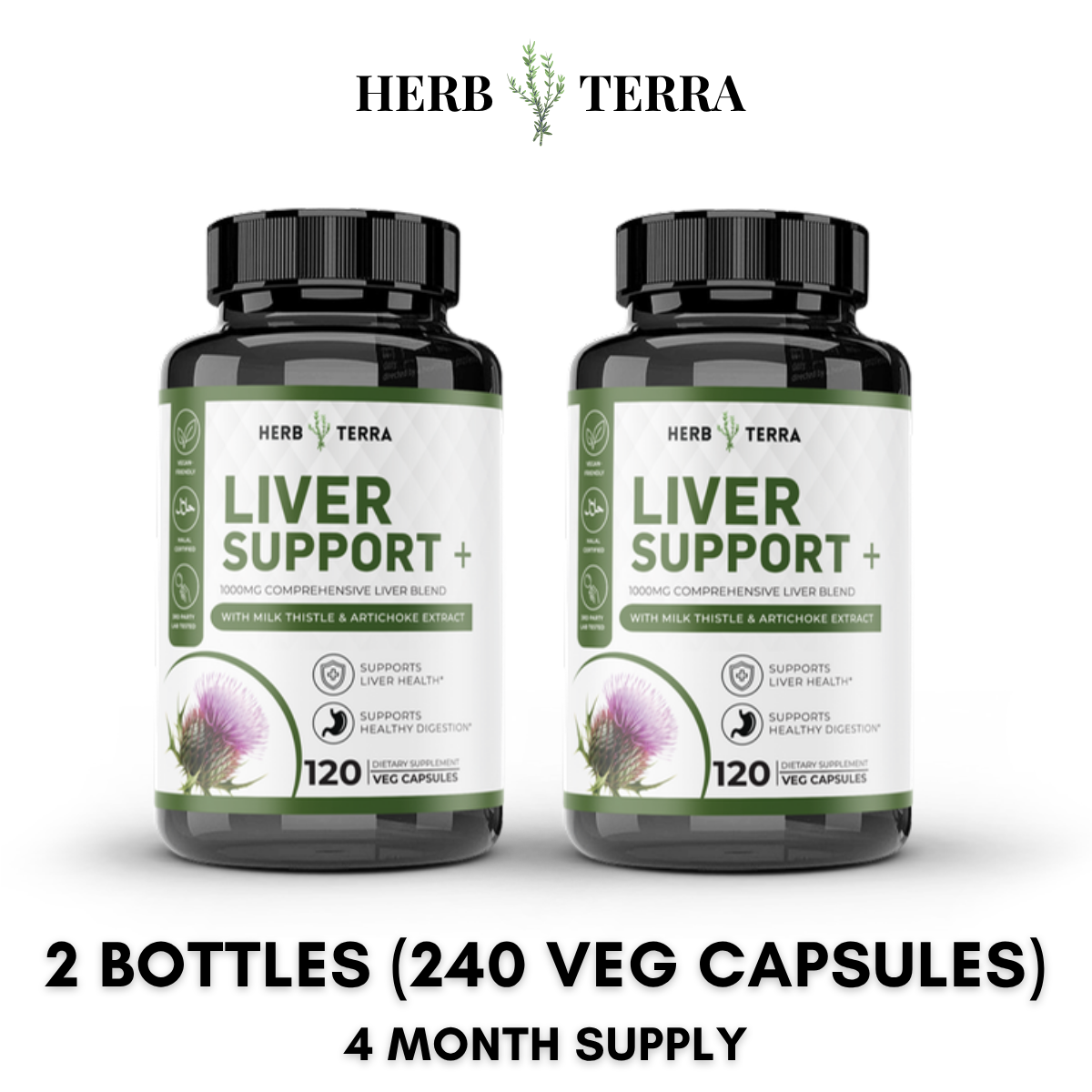 Liver Support+ – 2 Bottles