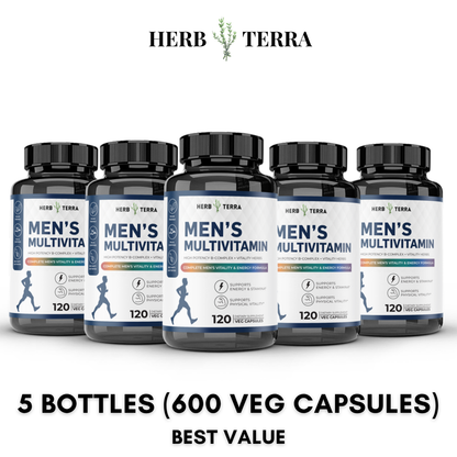 Men’s Multivitamin – 5 Bottles