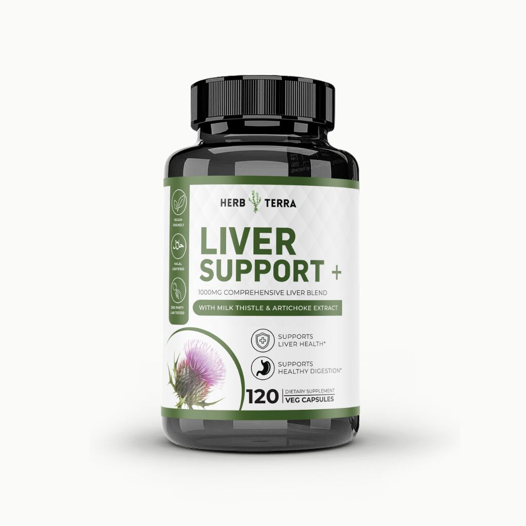 Liver Support+ | 120 Veg Capsules | Advanced Liver Support Formula