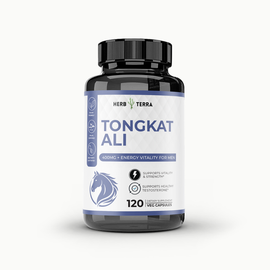 Tongkat Ali Root Extract | 120 Capsules | Natural Hormonal Support
