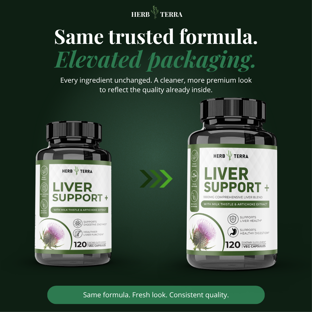 Liver Support+ | 120 Veg Capsules | Advanced Liver Support Formula
