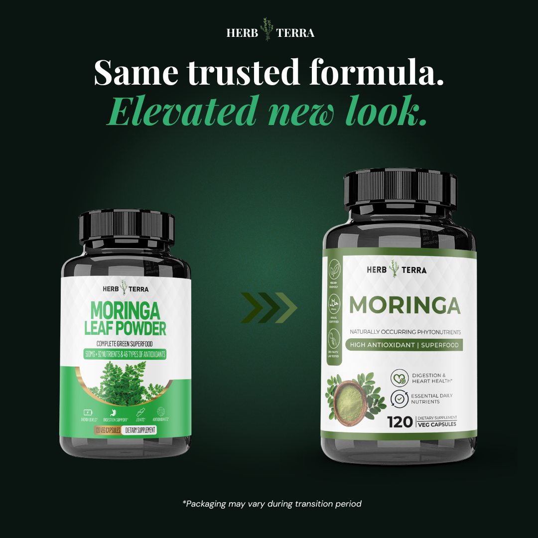 Moringa Leaf 120 Capsules | Complete Superfood