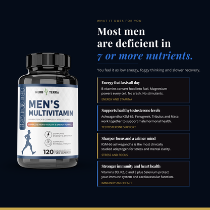 Men’s Multivitamin | 120 Veg Capsules