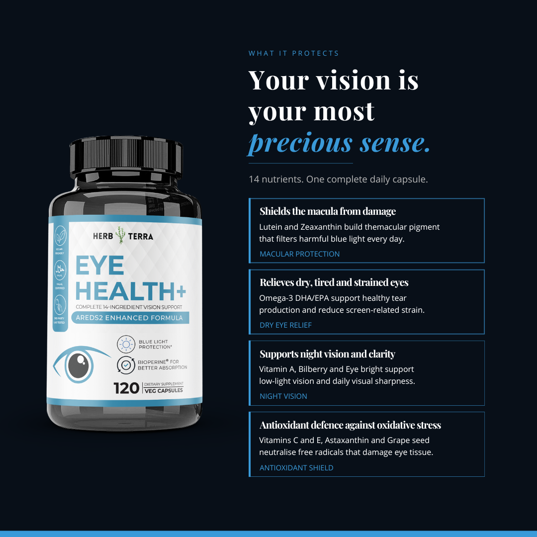 Eye Health + | 120 Veg Capsules