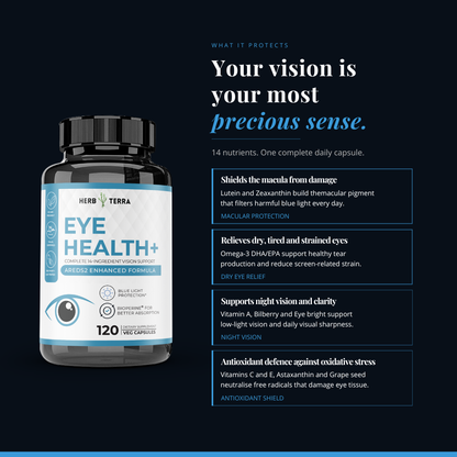 Eye Health + | 120 Veg Capsules