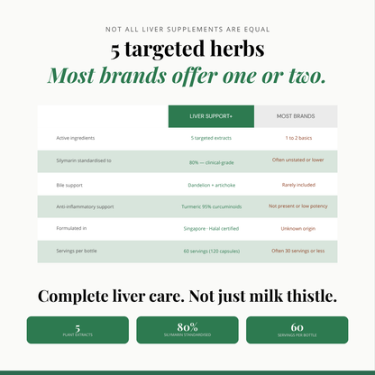 Liver Support+ | 120 Veg Capsules | Advanced Liver Support Formula