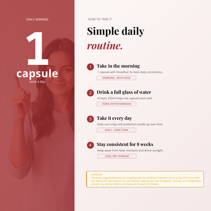 Cranberry Extract | Urinary Health | 120 Capsules