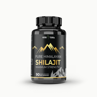 Himalayan Shilajit Capsules | 2000mg | Trace Mineral Complex