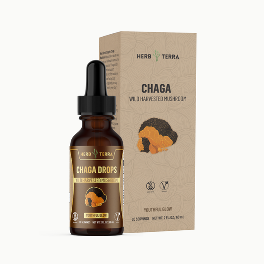 Chaga Mushroom Drops