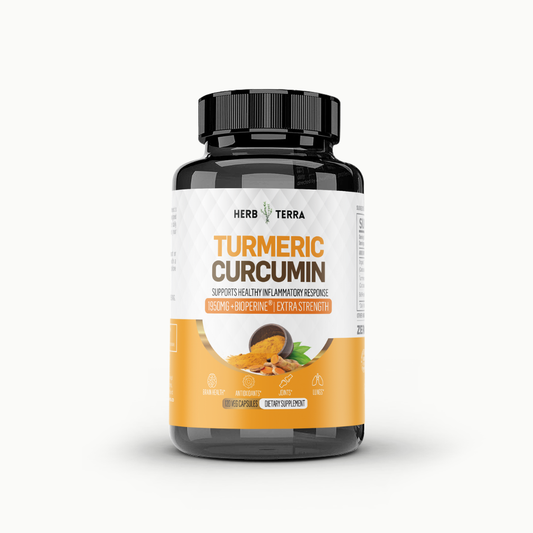 Turmeric Curcumin with Black Pepper | 120 Capsules