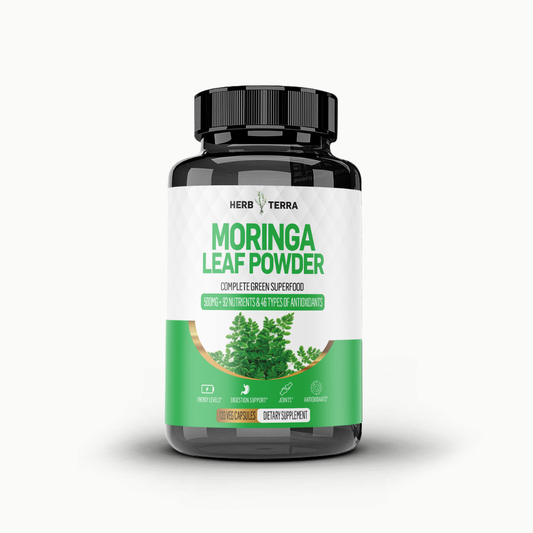 Moringa Leaf 120 Capsules | Complete Superfood