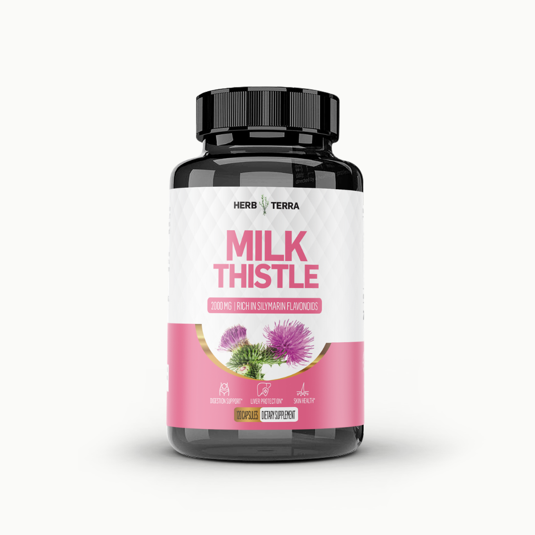 Milk Thistle Capsules | 120 Capsules | Liver Health Support
