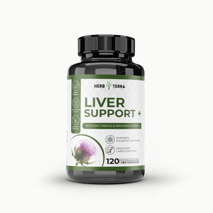 Liver Support+ | 120 Veg Capsules | Advanced Liver Support Formula