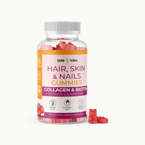 Hair, Skin & Nail Gummies | 60 Gummies | Beauty Support