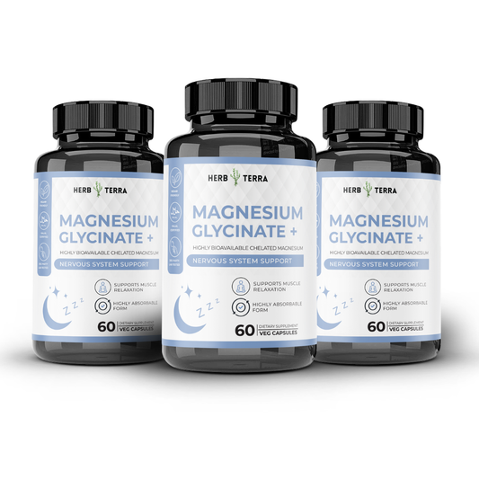 Herb Terra Magnesium Glycinate Trio Bundle