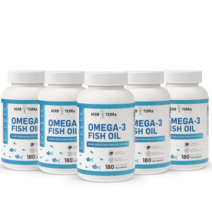 Omega 3 Fish Oil (180ct) - 1000mg