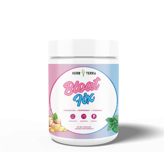 Herb Terra Bloat Fix supplement | Herb Terra