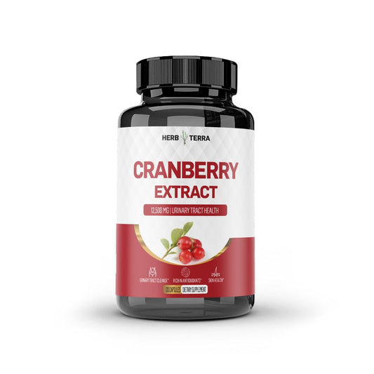 Herb Terra Cranberry Extract (120 capsules) – Urinary Health
