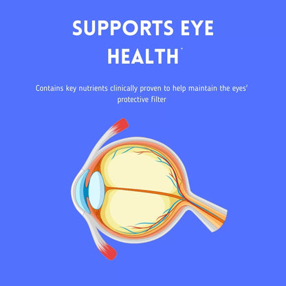 Human eye health infographic | Herb terra