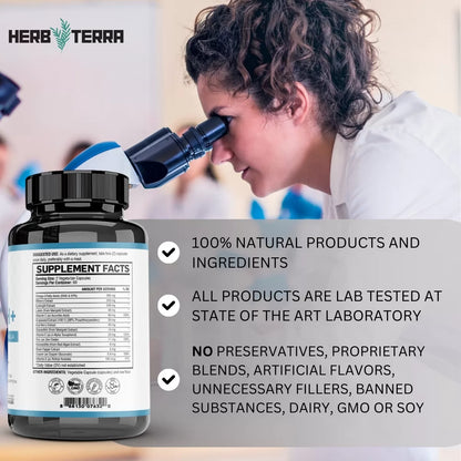 Herb Terra supplements, lab tested.| Herb terra
