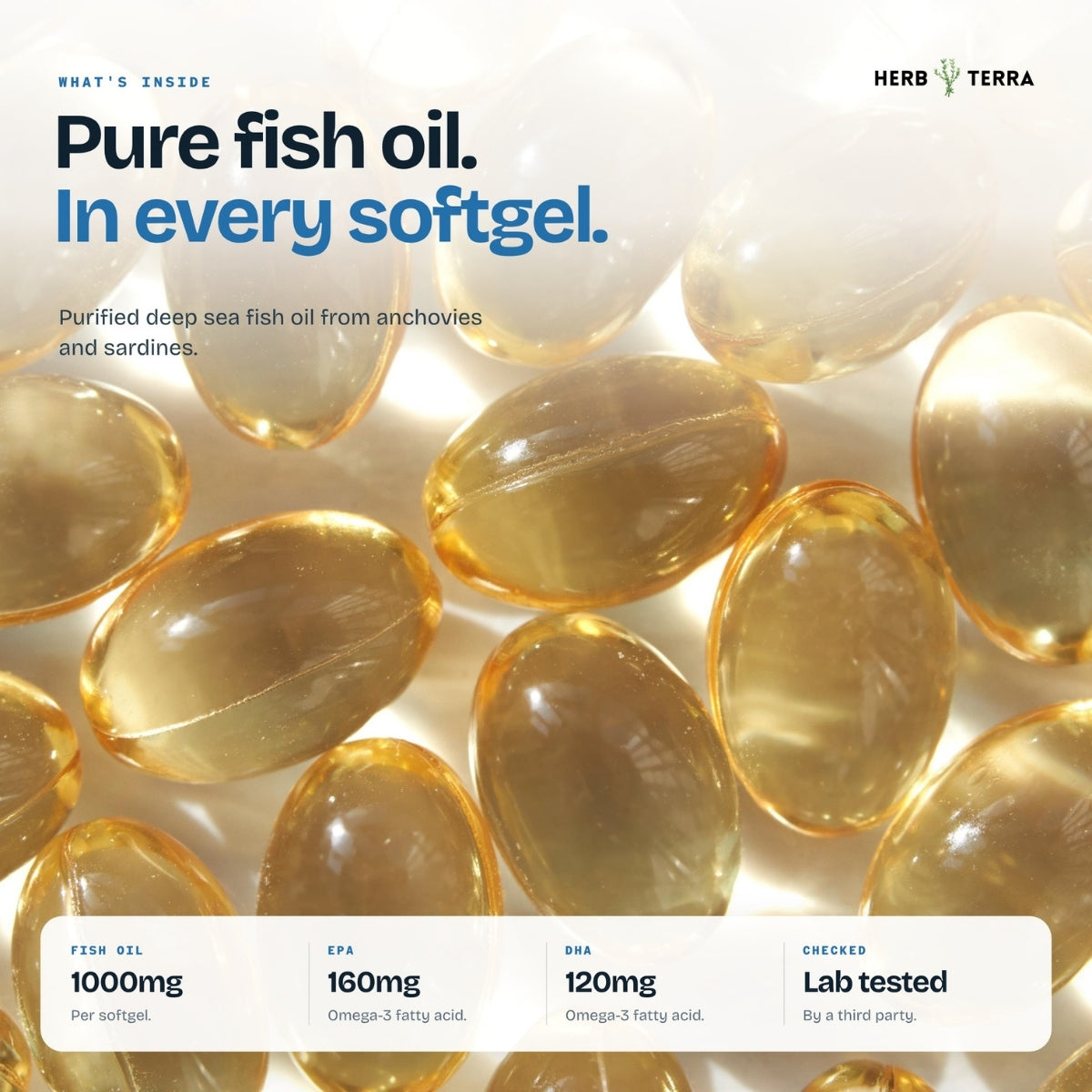 Omega 3 Fish Oil (180ct) - 1000mg
